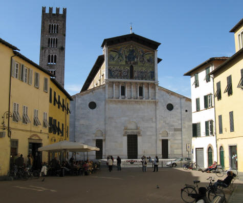 San Frediano Church in Lucca Tuscany