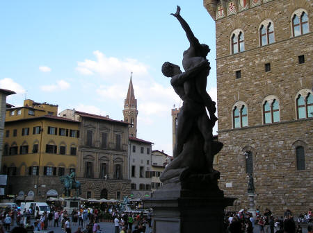 Sculpture in Tuscany Italy