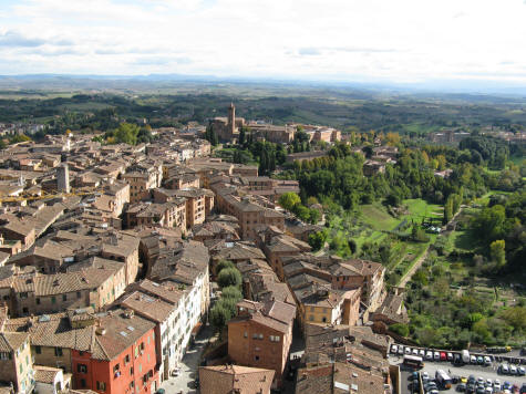 Siena Tuscany in Italy